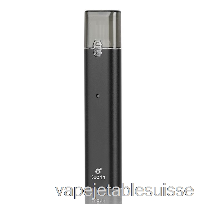 Vape Suisse Suorin Ishare Kit De Pod Portable Unique édition Métal - Noir
